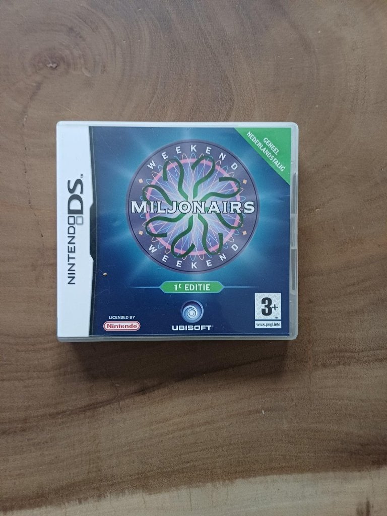 Nintendo DS - Weekend Miljonairs, Puzzel en Educatief, 1 speler, Ophalen of Verzenden, Zo goed als nieuw
