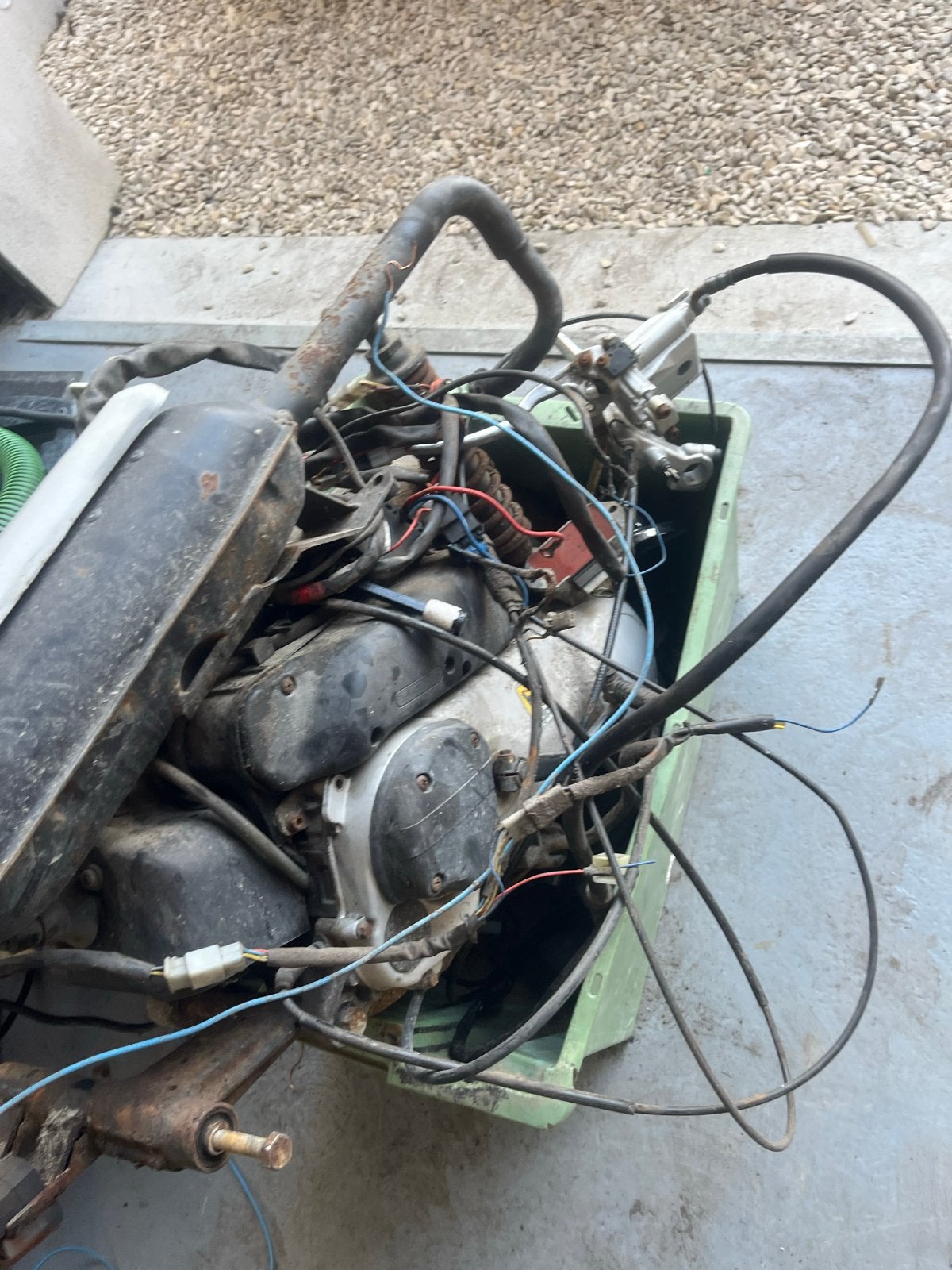 Aprilia Mojito 50cc motorblok met uitlaat, Ophalen of Verzenden, Gebruikt, Blok