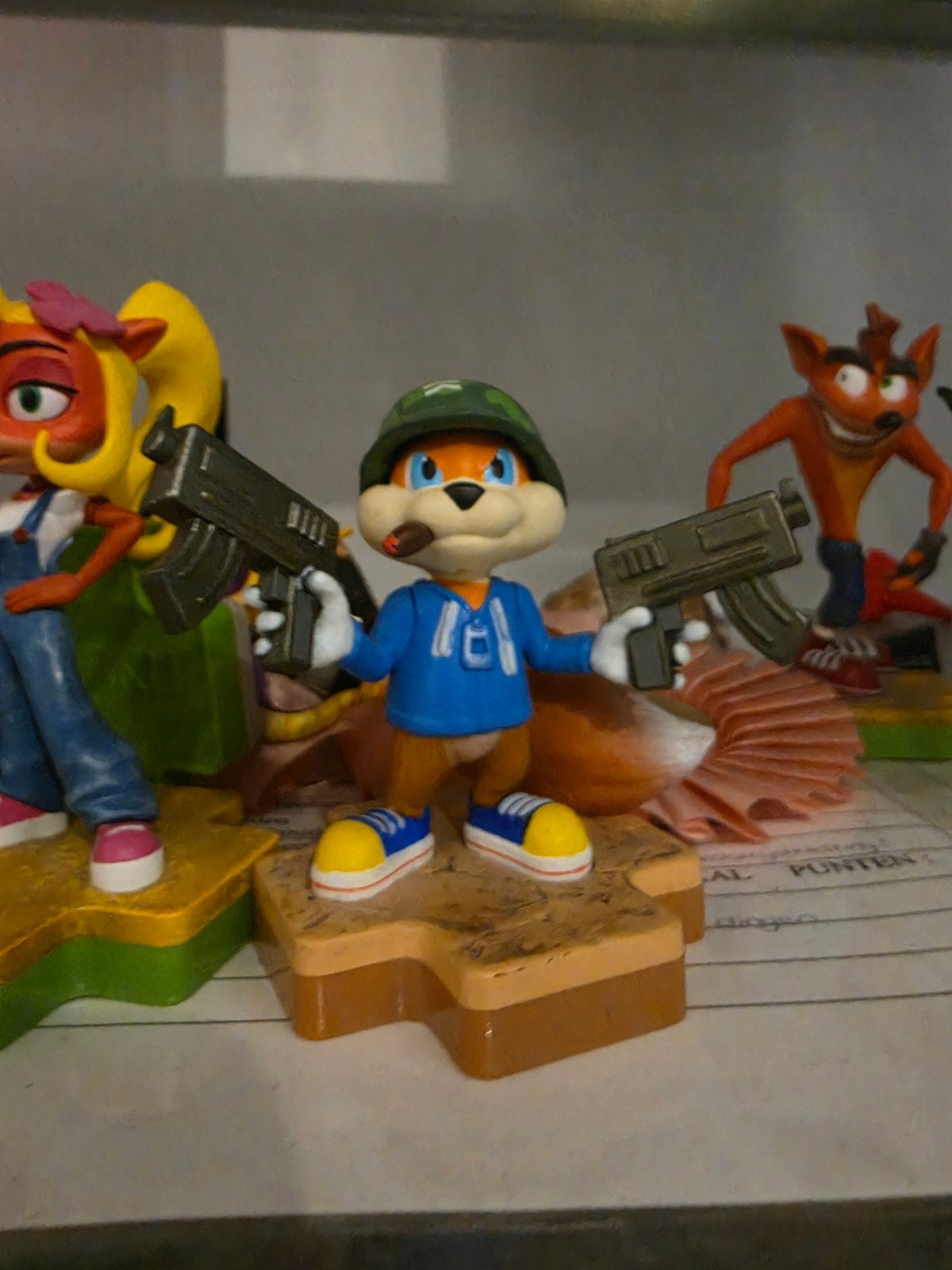 Conker's Bad Fur Day figuur - Zeldzaam verzamelobject, Ophalen of Verzenden, Zo goed als nieuw