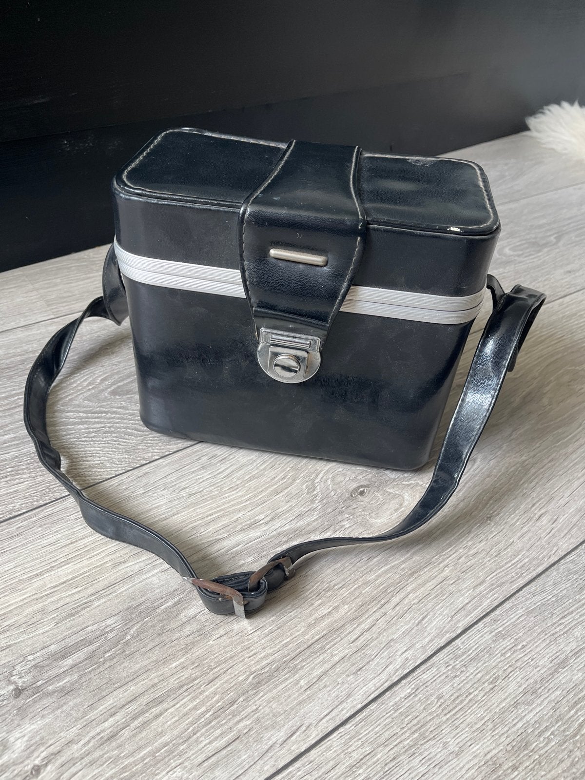 Vintage Koffer voor Spiegelreflex Camera en Toebehoren, Audio, Tv en Foto, Fotografie | Fototassen, Ophalen of Verzenden, Gebruikt