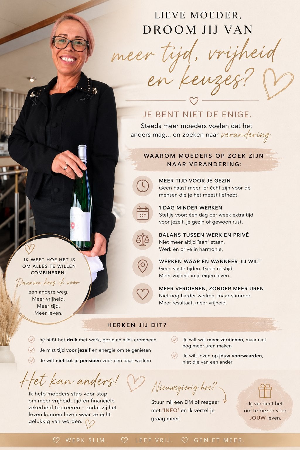 Werk vanuit huis rondom je gezin, Variabele uren, Overige niveaus, Starter, Overige vormen