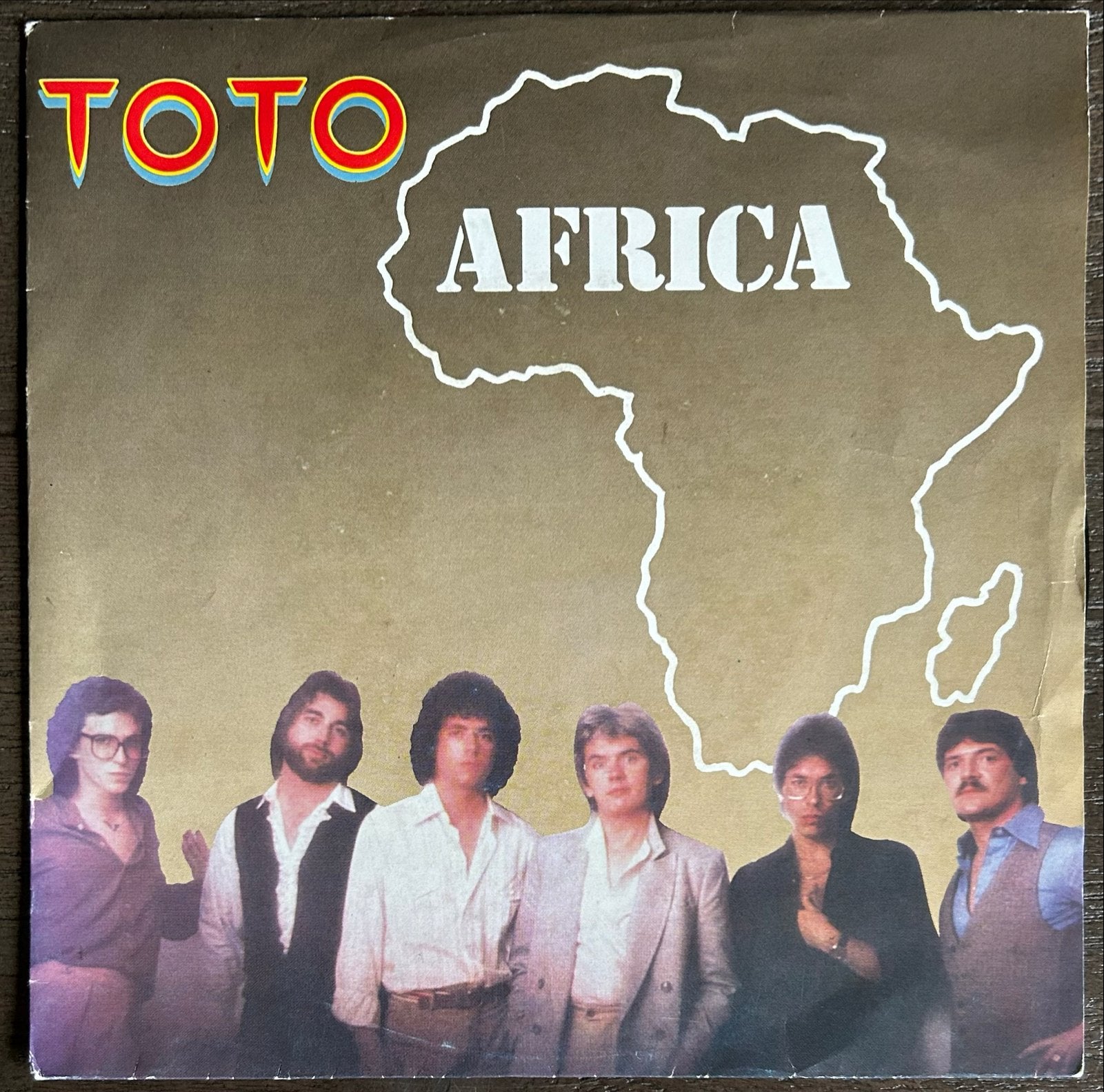 Toto - Africa / We Made It (7 inch vinyl single), Gebruikt, Originele persing, 7 inch, Ophalen of Verzenden
