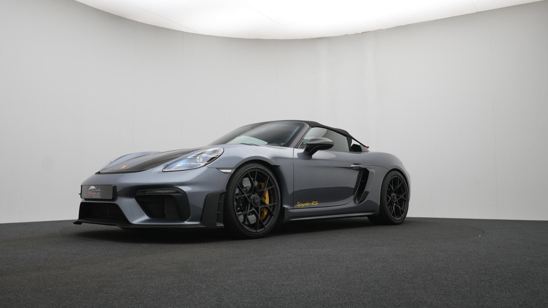 Porsche Spyder RS Weissach PDK | PCCB | Lift | BOSE | BTW, Auto's, Dealer onderhouden, Achterwielaandrijving, Gebruikt, Zwart