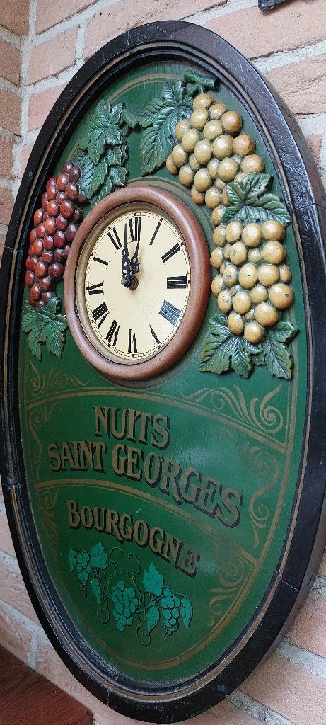 Prachtig authentiek houten pubbord Bourgogne, Ophalen of Verzenden