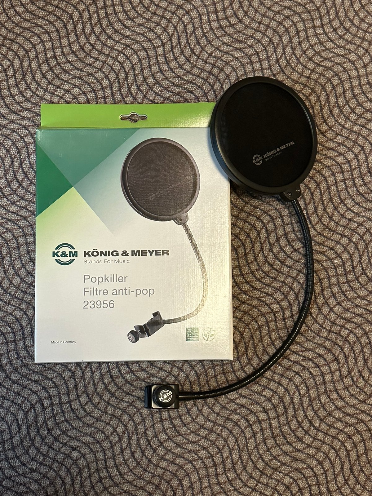K&M Popfilter, Ophalen of Verzenden, Zo goed als nieuw