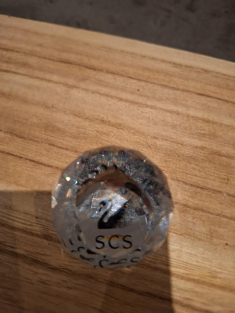 Swarovski SCS Kristallen Briefopener Zwaan, Ophalen of Verzenden, Zo goed als nieuw