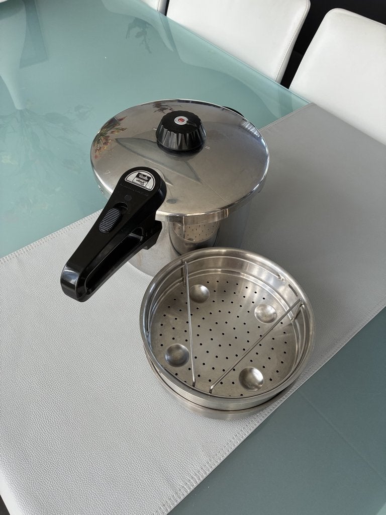 snelkookpan Fissler, Gebruikt, Met handvatten, Ophalen of Verzenden, Fissler