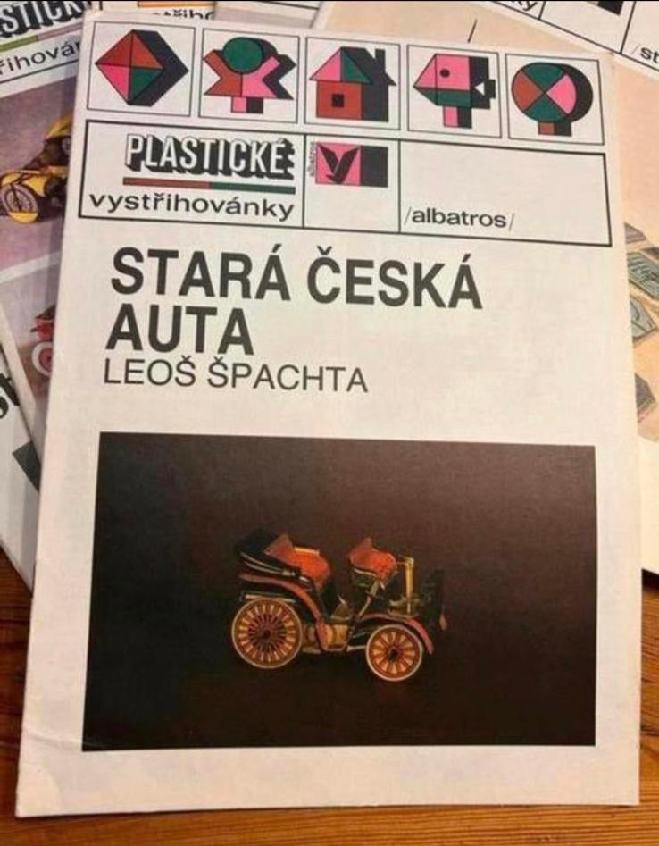 Plasticke oude Tsjechische auto’s 1987, Ophalen of Verzenden, Nieuw