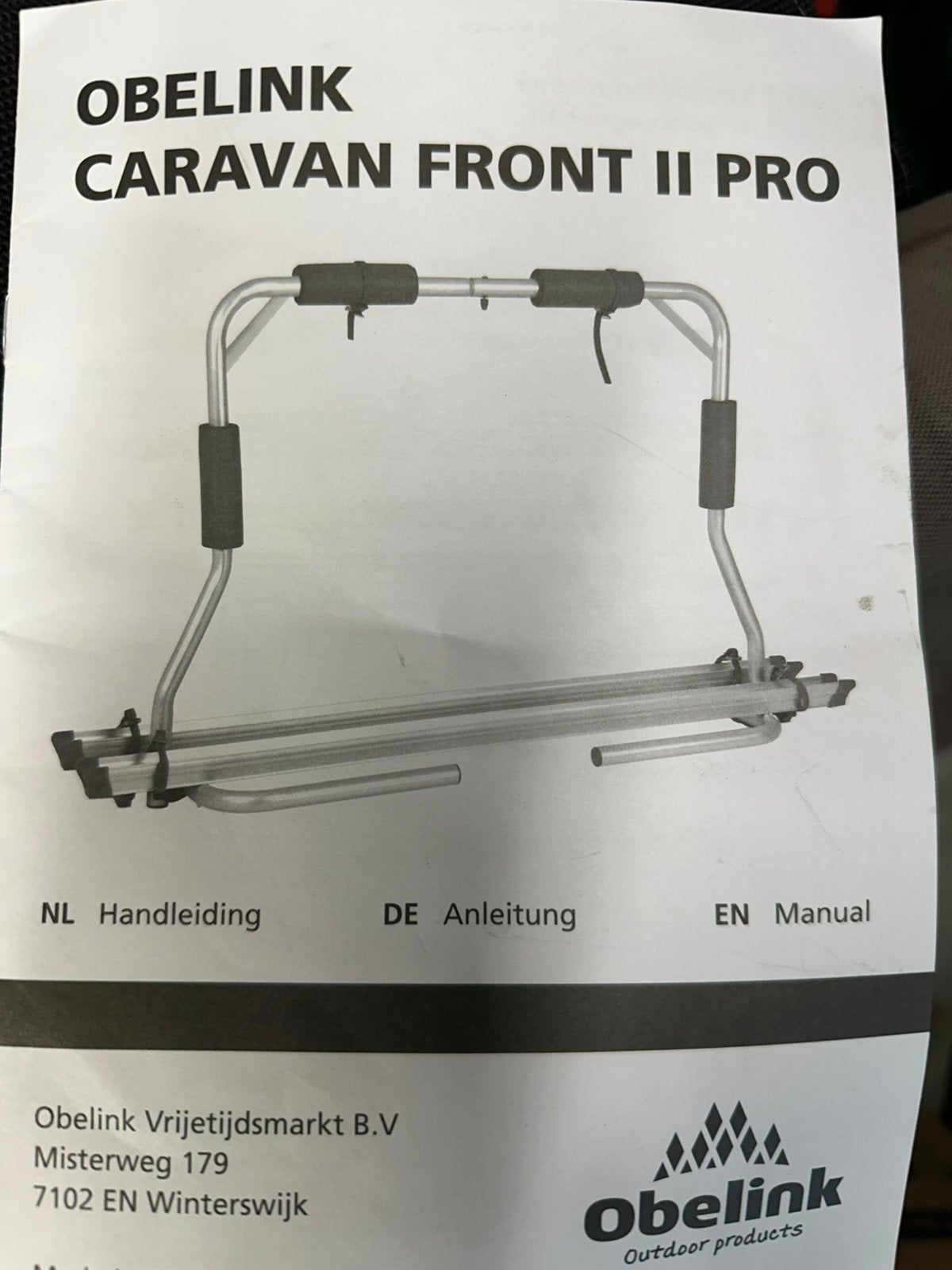 Fietsdrager op dissel, Ophalen, Nieuw