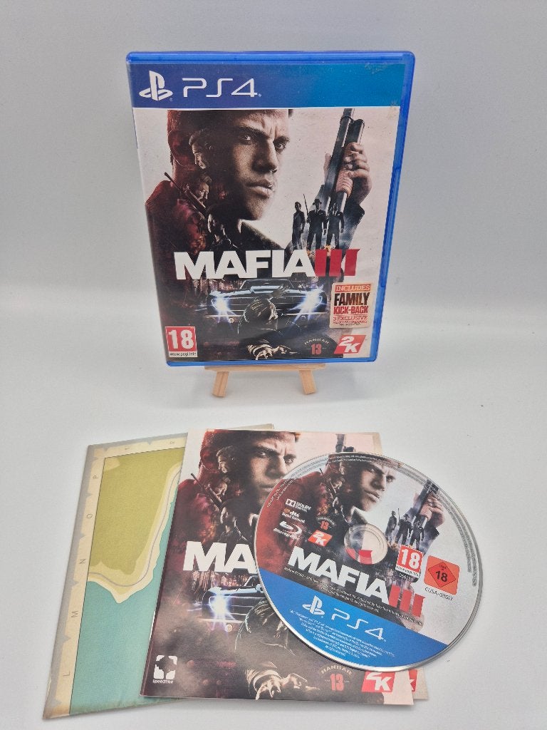 Mafia III PS4 compleet met kaart, Avontuur en Actie, Gebruikt, Vanaf 18 jaar, 1 speler