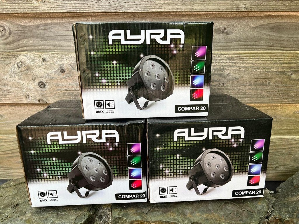 Ayra ComPar 20 RGB LED spot, Ophalen, Nieuw, Licht, Geluidgestuurd