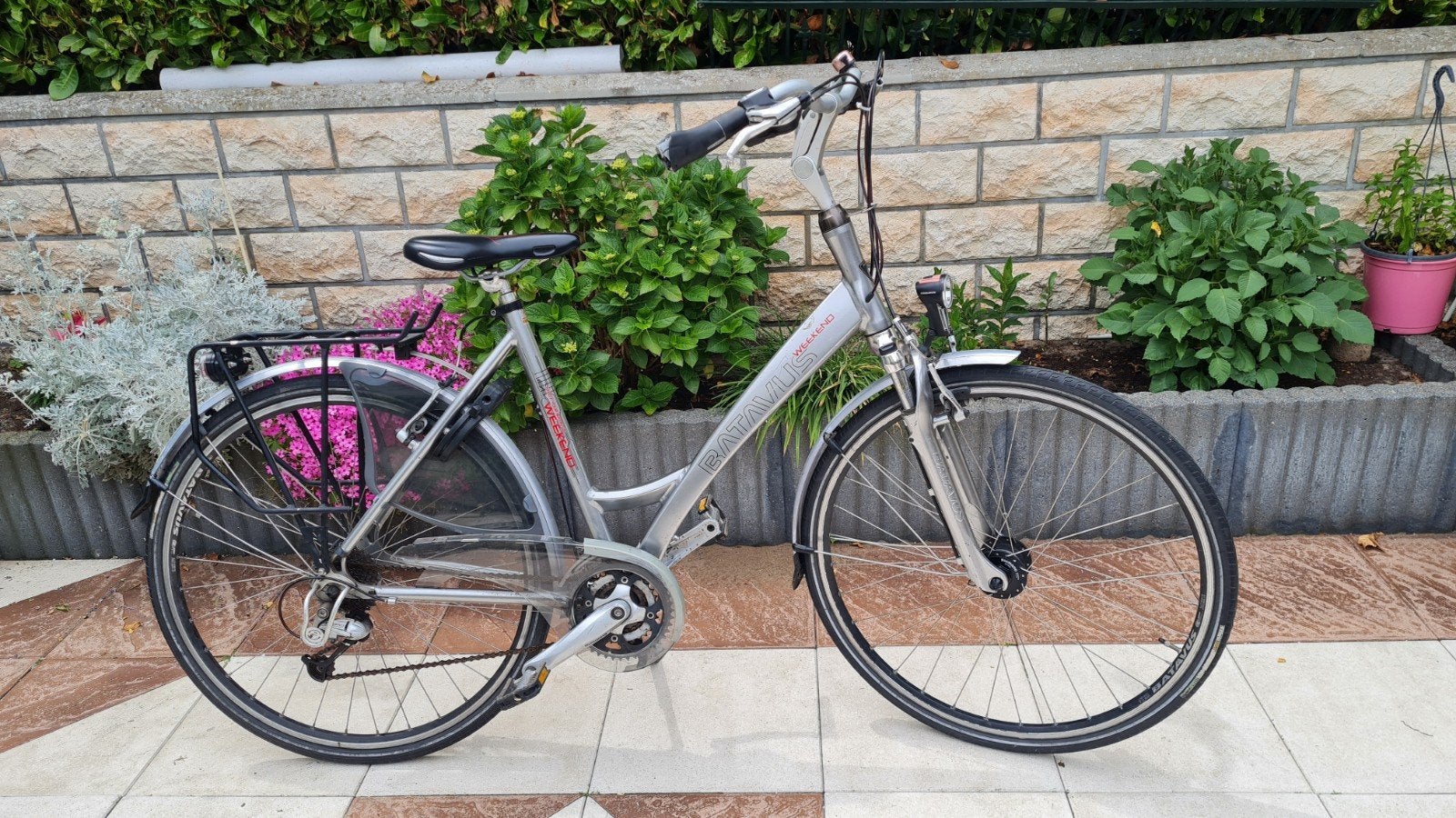 Damesfiets, Fietsen en Brommers, Fietsen | Dames | Omafietsen, Ophalen, Gebruikt, Versnellingen