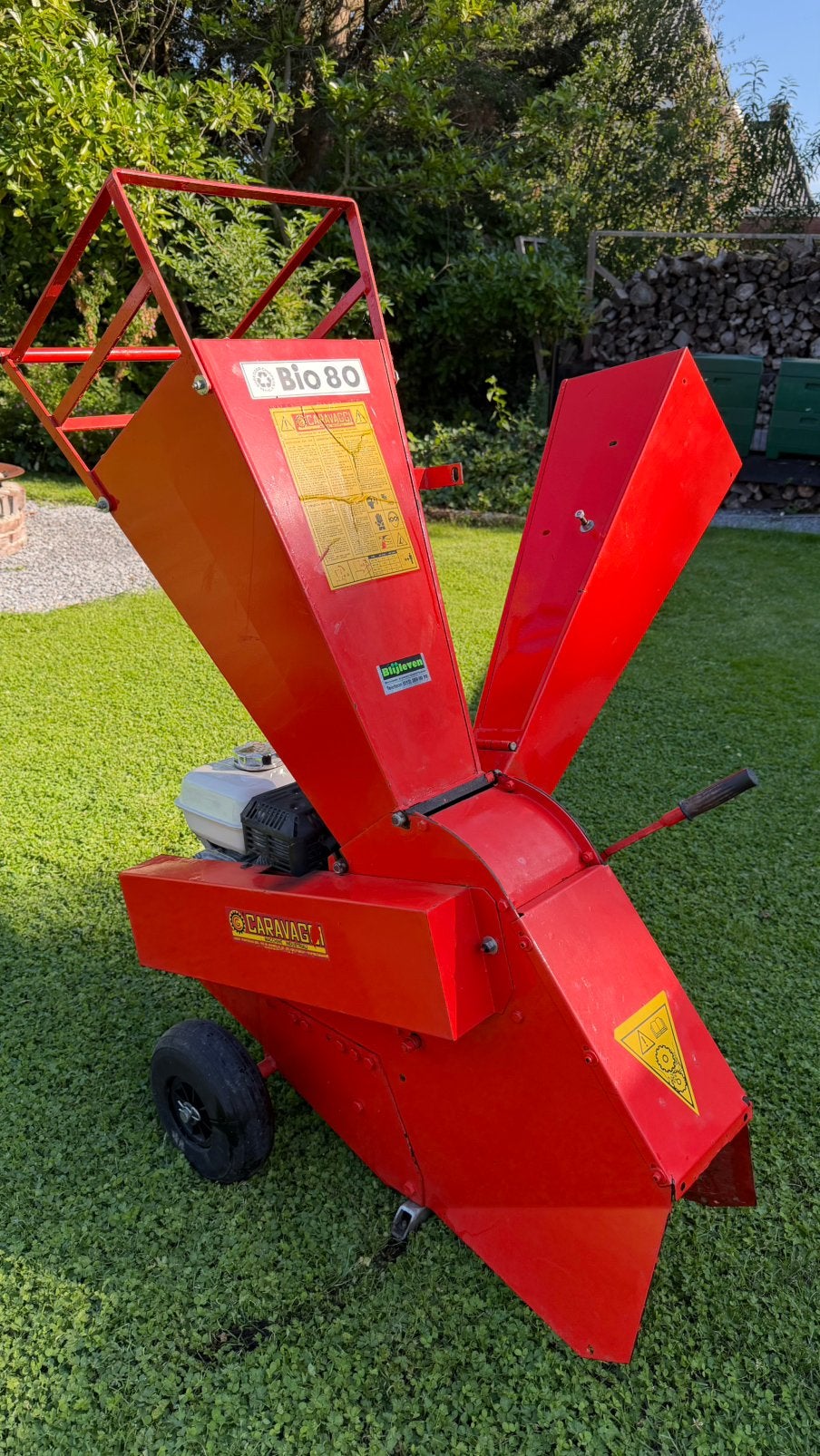 Hakselaar BIO 80, Ophalen of Verzenden, Gebruikt, Benzine
