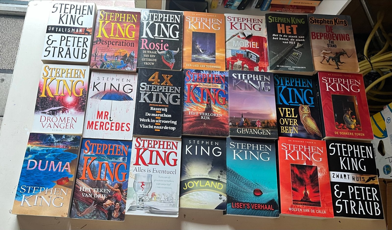 Grote collectie Stephen King boeken - diverse titels, Boeken, Ophalen of Verzenden, Gelezen, Nederland