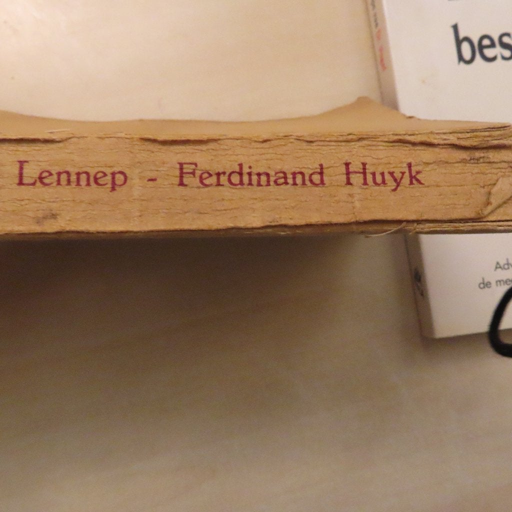 Ferdinand Huyck   Mr. Jacob van Lennep    met schade, Verzenden, Gelezen