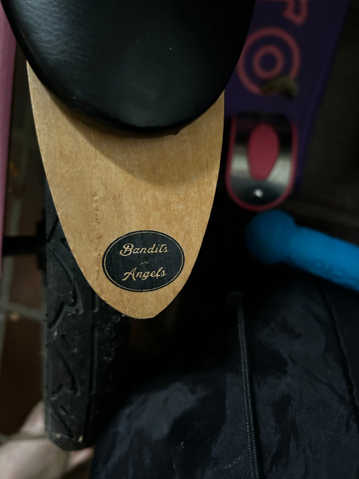 Bandits and Angels Roze Houten Loopfiets, Ophalen of Verzenden, Gebruikt, Loopfiets