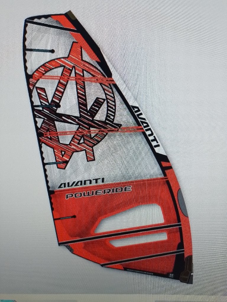 AVANTI SAILS POWERIDE 8.4 - FREERACE- NIEUW - 500 EUR, Watersport en Boten, Ophalen, Met draagtas, Nieuw, 8 m² of meer