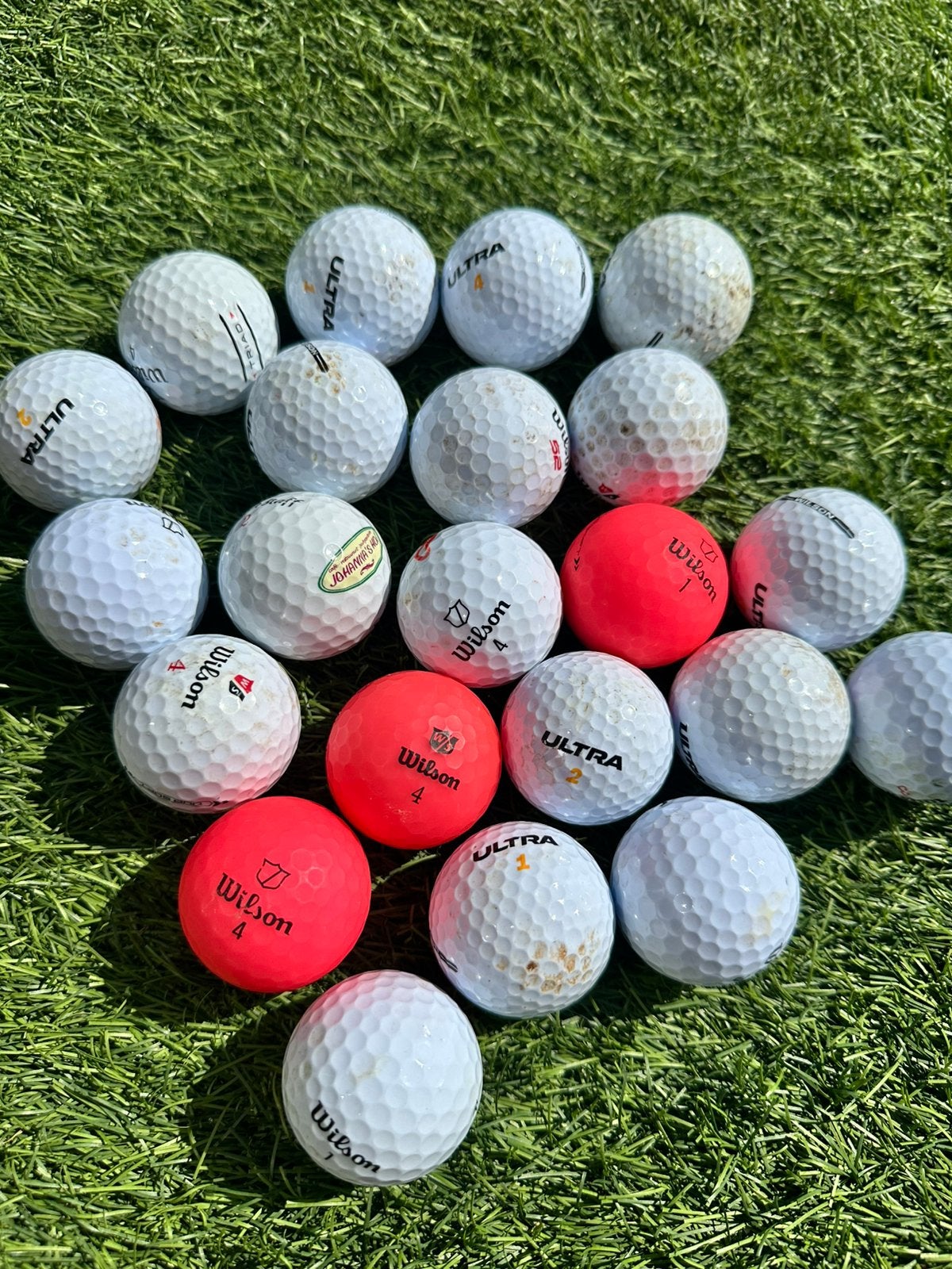 T.E.A.B. 230x golfballen en ook per merk los verkrijgbaar, Ophalen of Verzenden, Zo goed als nieuw, Bal(len), Callaway