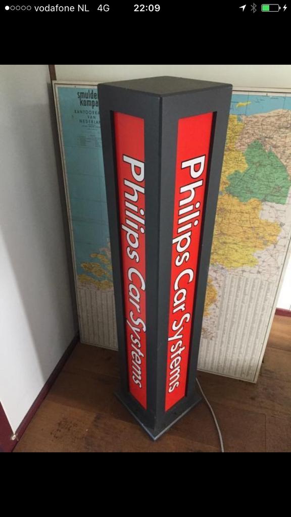 Lichtbak Philips Car Systems staand model 4 zijdig, Ophalen