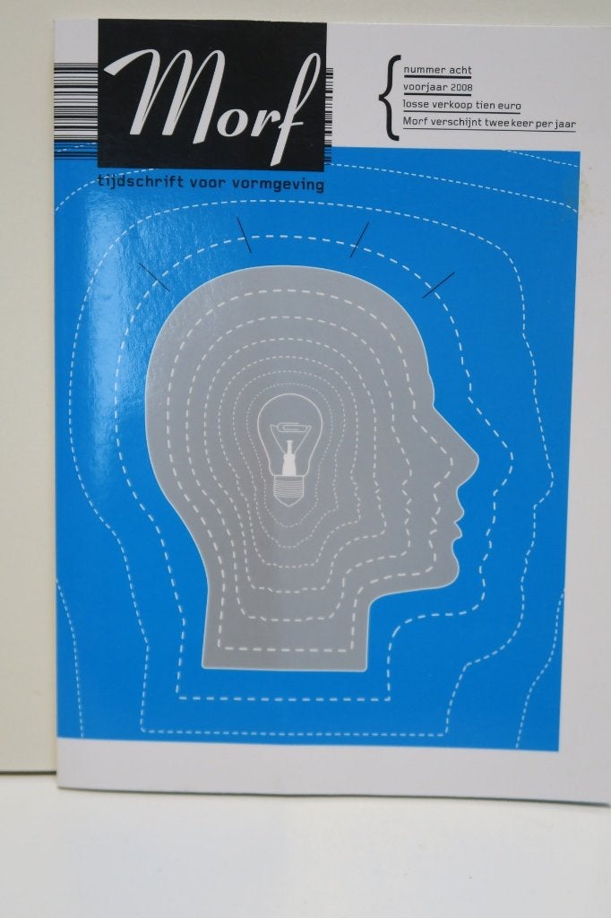 Morf - Tijdschrift voor vormgeving nr 8 Voorjaar 2008, Ophalen of Verzenden, Zo goed als nieuw, Overige onderwerpen