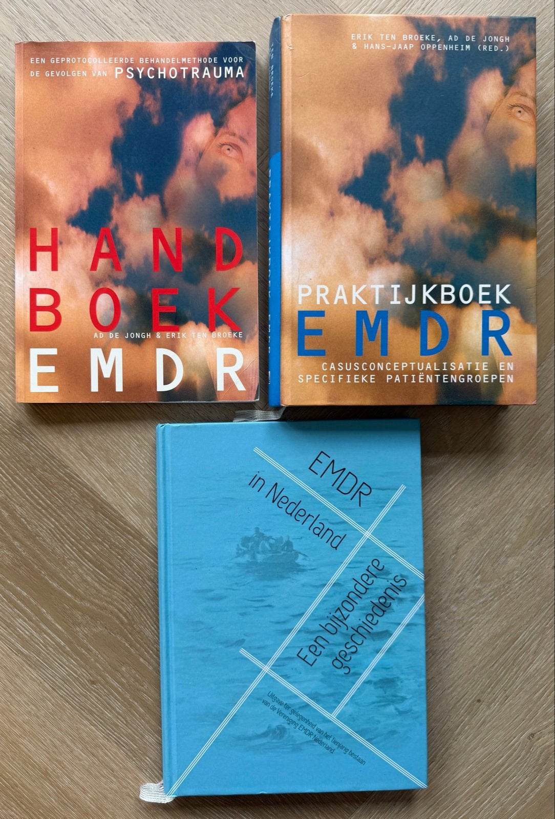 EMDR Boeken: Handboek, Praktijkboek & EMDR in Nederland, Ophalen of Verzenden, Gamma, Gelezen, HBO