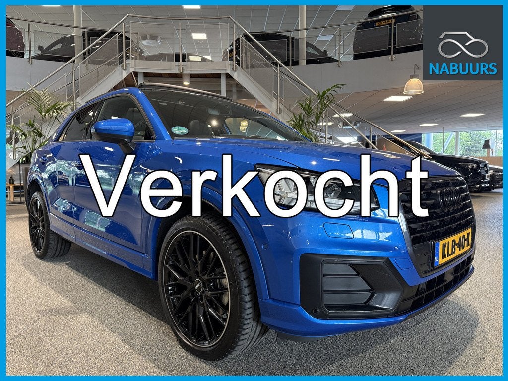 Audi Q2 40 TFSI quattro 3x S-Line, Pano, Trekhaak, B&O, Adap, Auto's, Audi, Automaat, 12 maanden, 15 km/l, Gebruikt