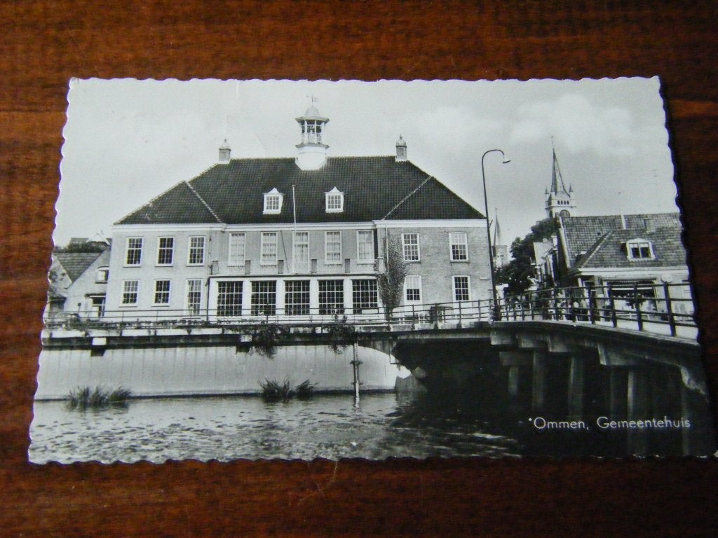 X42 - Ommen - Gemeentehuis - Mooi/Oud, Ophalen of Verzenden, 1960 tot 1980, Overijssel