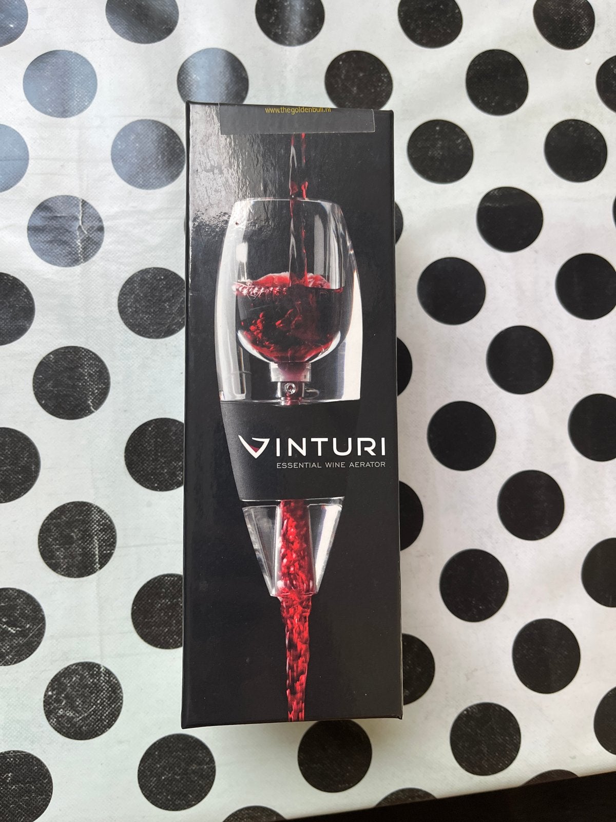 Vinturi Essential Wijn Beluchter - Nieuw in doos, Kunststof, Nieuw, Ophalen of Verzenden, Minder dan 5 flessen