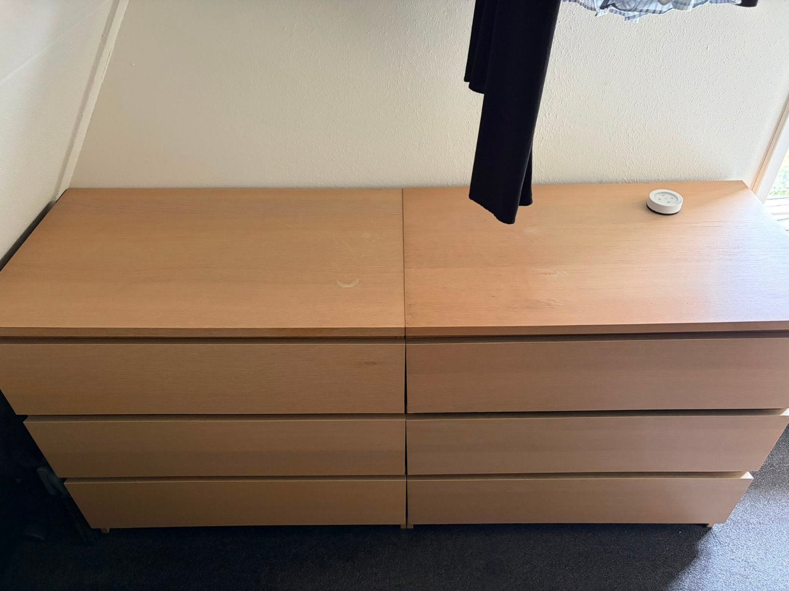 2 Malm ladekasten, Huis en Inrichting, Kasten | Ladekasten, Gebruikt, 3 of 4 laden, Minder dan 100 cm, 25 tot 50 cm