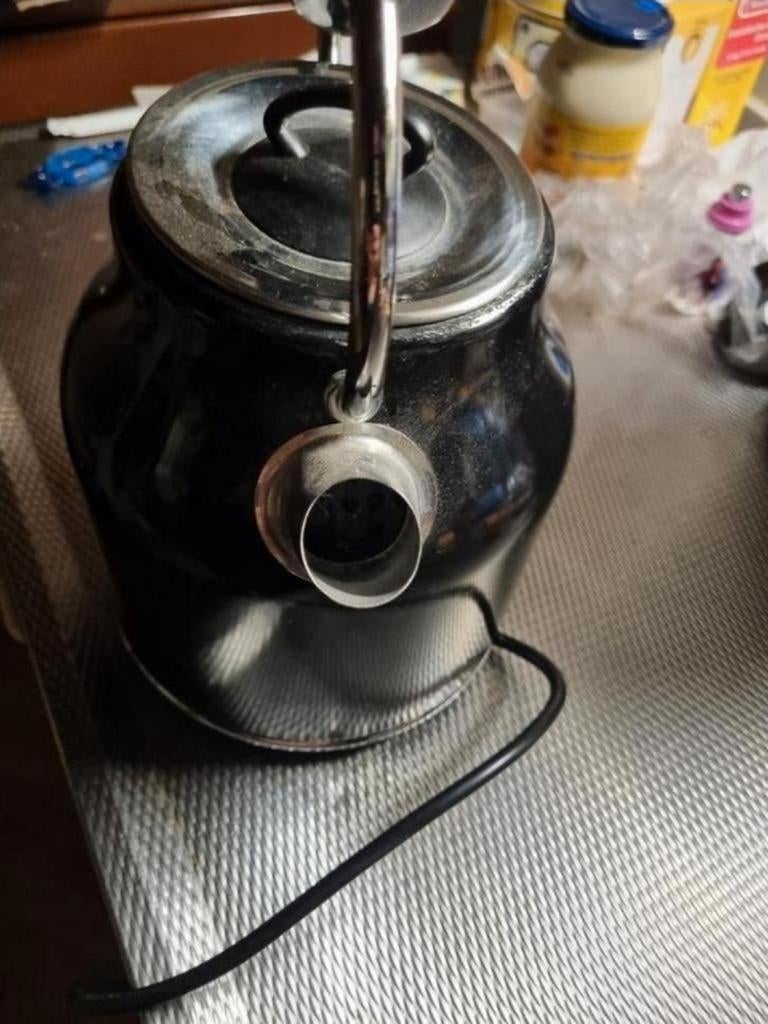 Waterkoker bieden Zie foto's gebruikt, Witgoed en Apparatuur, Waterkokers, Ophalen of Verzenden, Gebruikt