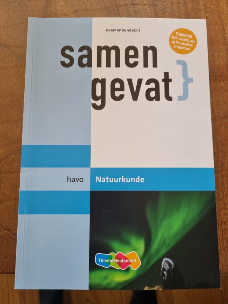 Samengevat Natuurkunde HAVO - Examenbundel ThiemeMeulenhoff, Boeken, Natuurkunde, Ophalen of Verzenden, Zo goed als nieuw, HAVO