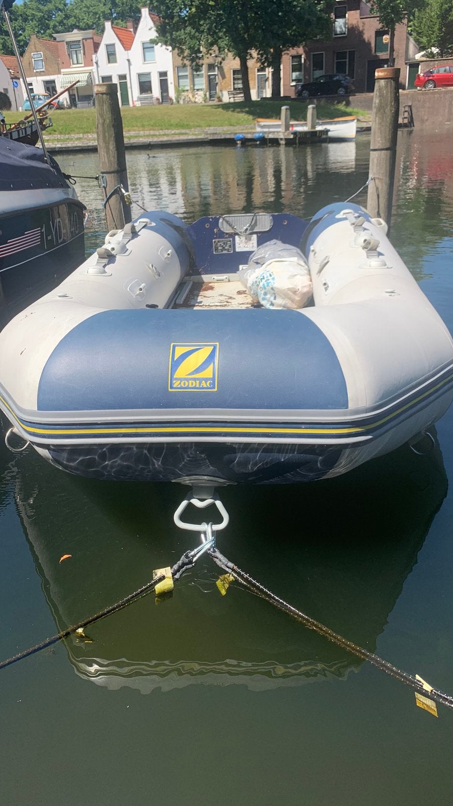 Zodiac cadet 3.30, Watersport en Boten, Rubberboten, Ophalen, Gebruikt, Peddels, Yamaha