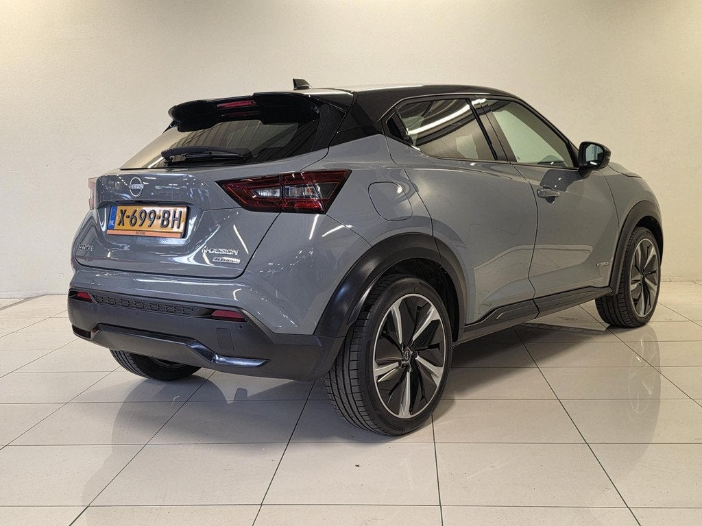 Nissan Juke 1.6 Hybrid N-Design | Navigatie | Camera | Clima, Auto's, Nissan, Gebruikt, Met garantie (alle), Origineel Nederlands