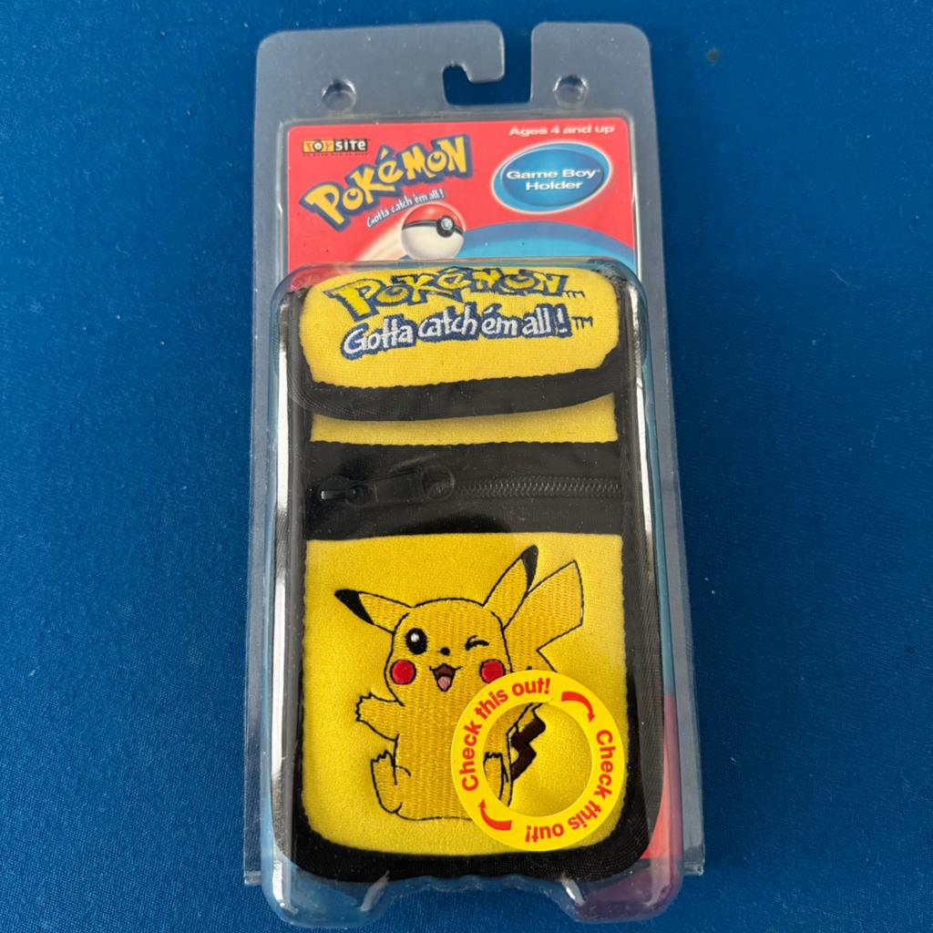 Vintage Pikachu Hoesje Game Boy Color nieuw, Ophalen of Verzenden, Zo goed als nieuw