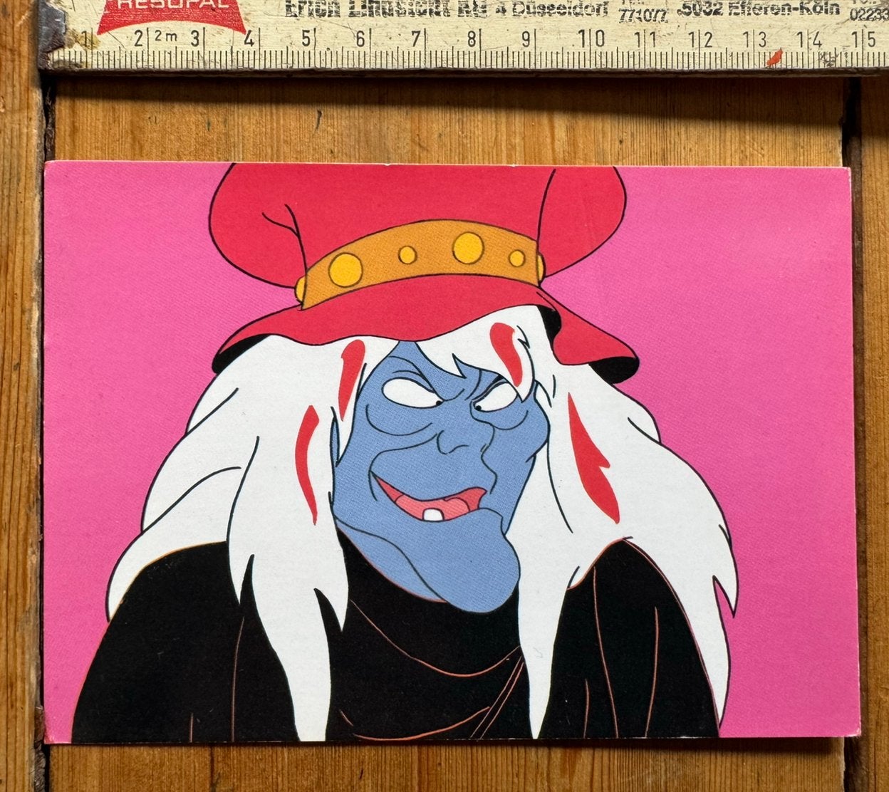 Zeldzame Tovenaar van Oz ansichtkaart - 1986 Animax Film, Ophalen of Verzenden, 1980 tot heden, Sterren en Beroemdheden