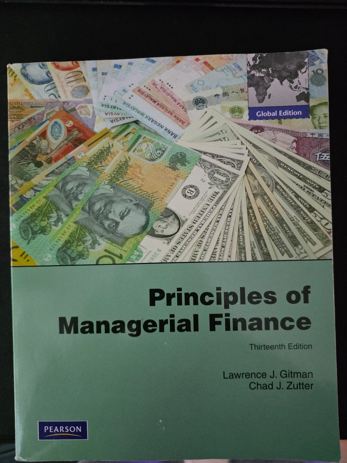 Principles of Managerial Finance - Global Edition, Lawrence J. Gitman, Chad J. Zutter, Zo goed als nieuw, Gamma, HBO