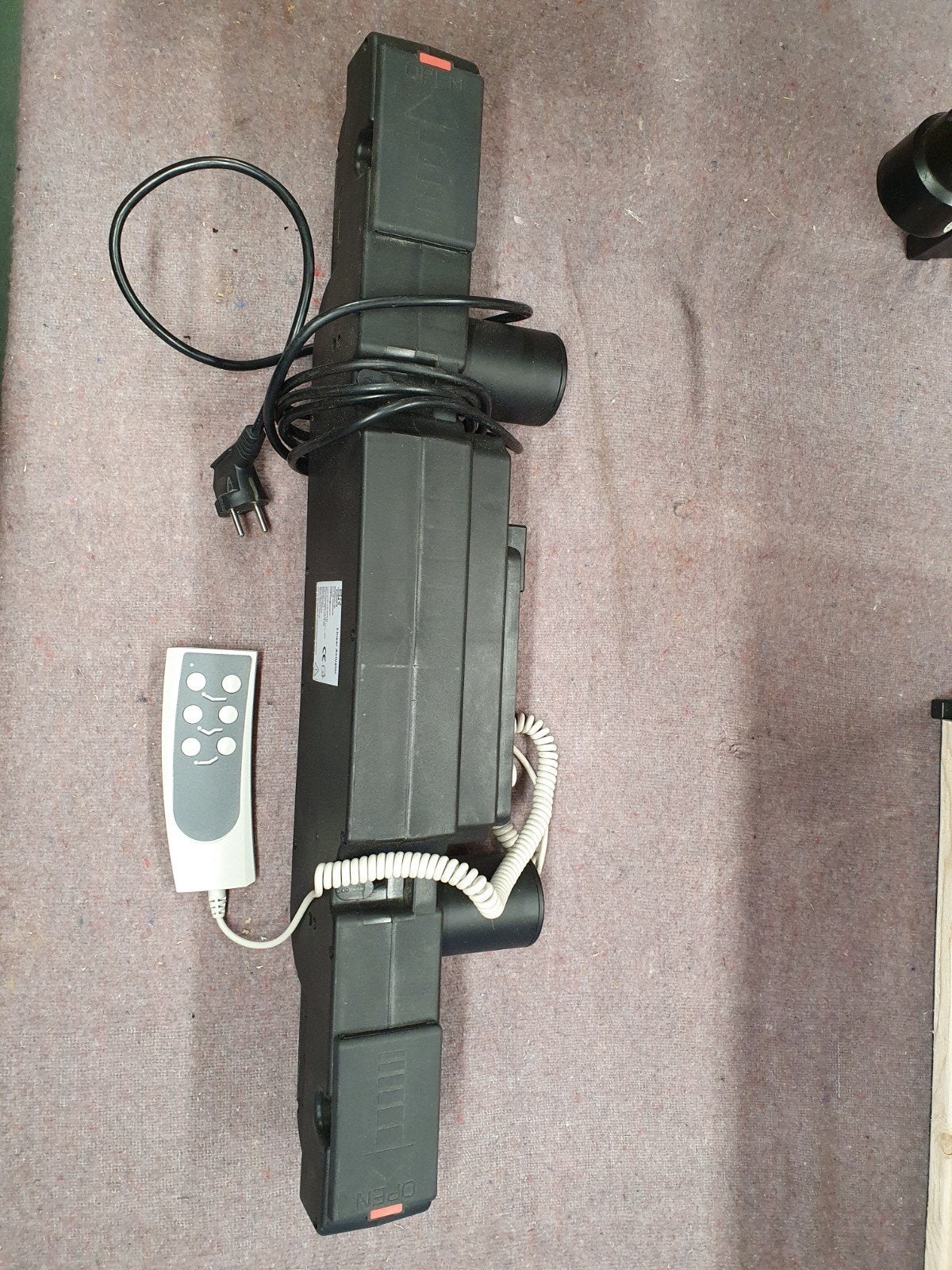 Euruni bedmotor met afstandsbediening, Ophalen of Verzenden, Gebruikt