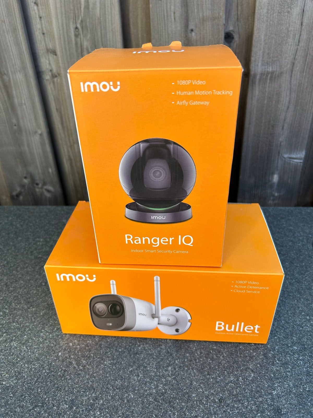 Imou Bullet en Ranger IQ beveiligingscamera's - ZGAN, Ophalen of Verzenden, Zo goed als nieuw, Buitencamera