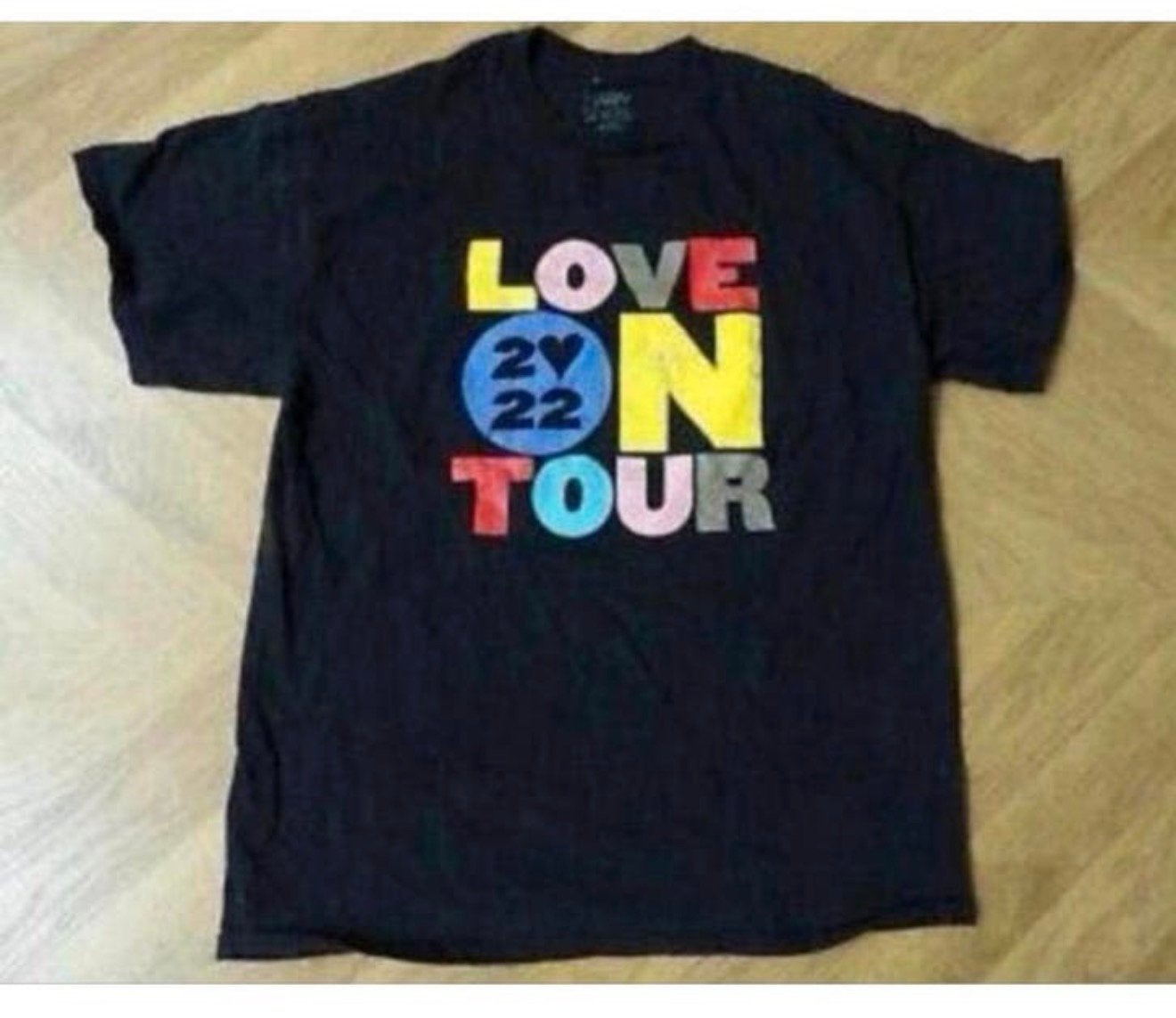 Harry Styles Live T-shirt 2022 Love on tour tshirt maat M, Ophalen of Verzenden, Zo goed als nieuw, H, Kleding