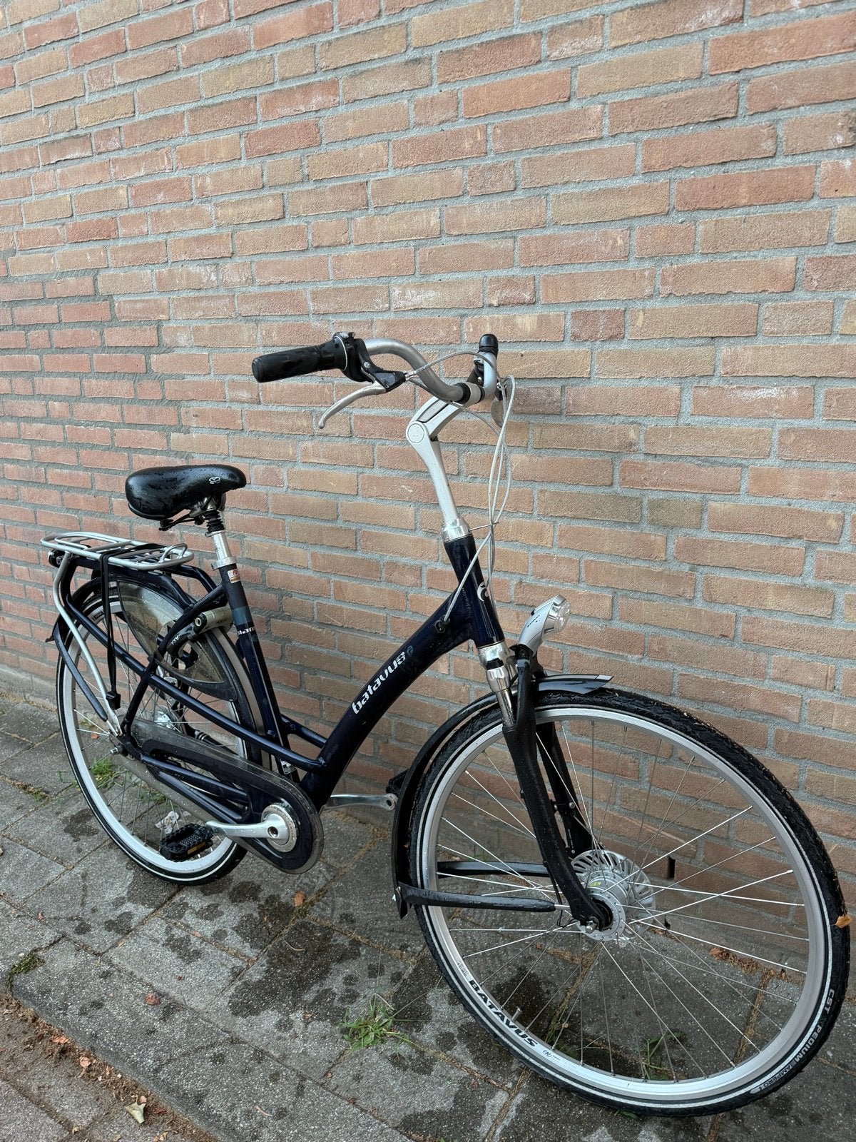 Batavus fiets met lage instap - Standaard moet vervangen, Ophalen, Batavus, Trommelrem, 53 tot 56 cm