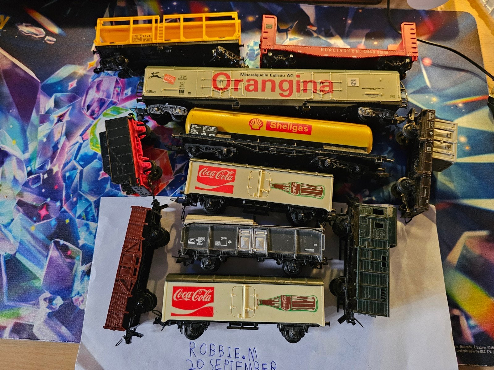 Set van 11 H0 goederenwagens (diverse merken), Gebruikt, Gelijkstroom of Wisselstroom, Wagon, Ophalen of Verzenden