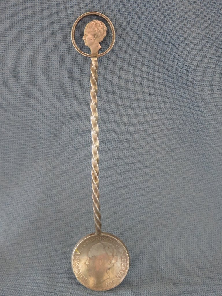 Lepel van Wilhelmina munten 1923 - 1941 in zilver, Ophalen of Verzenden, Zilver