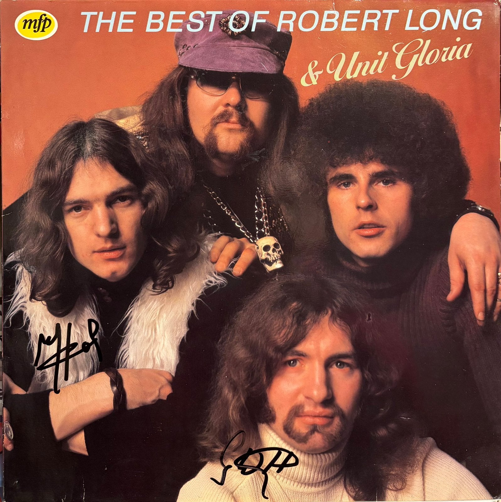 Nederpop LP Robert Long & Unit Gloria GESIGNEERD!, LP, Gesigneerd, Ophalen of Verzenden, Zo goed als nieuw