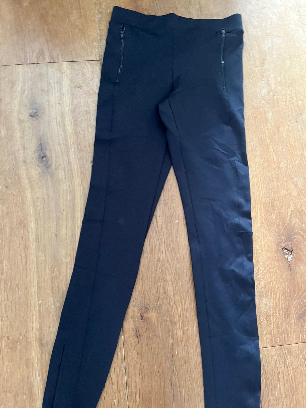 10DAYS sportlegging zwart maat 0 met ritsjes, Legging, Maat 36/38 (S), Zwart, Ophalen of Verzenden