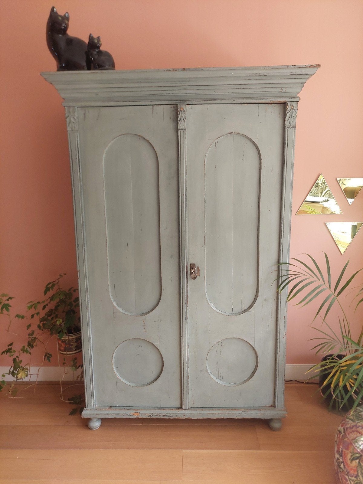 brocante vintage kast, Ophalen of Verzenden, Gebruikt