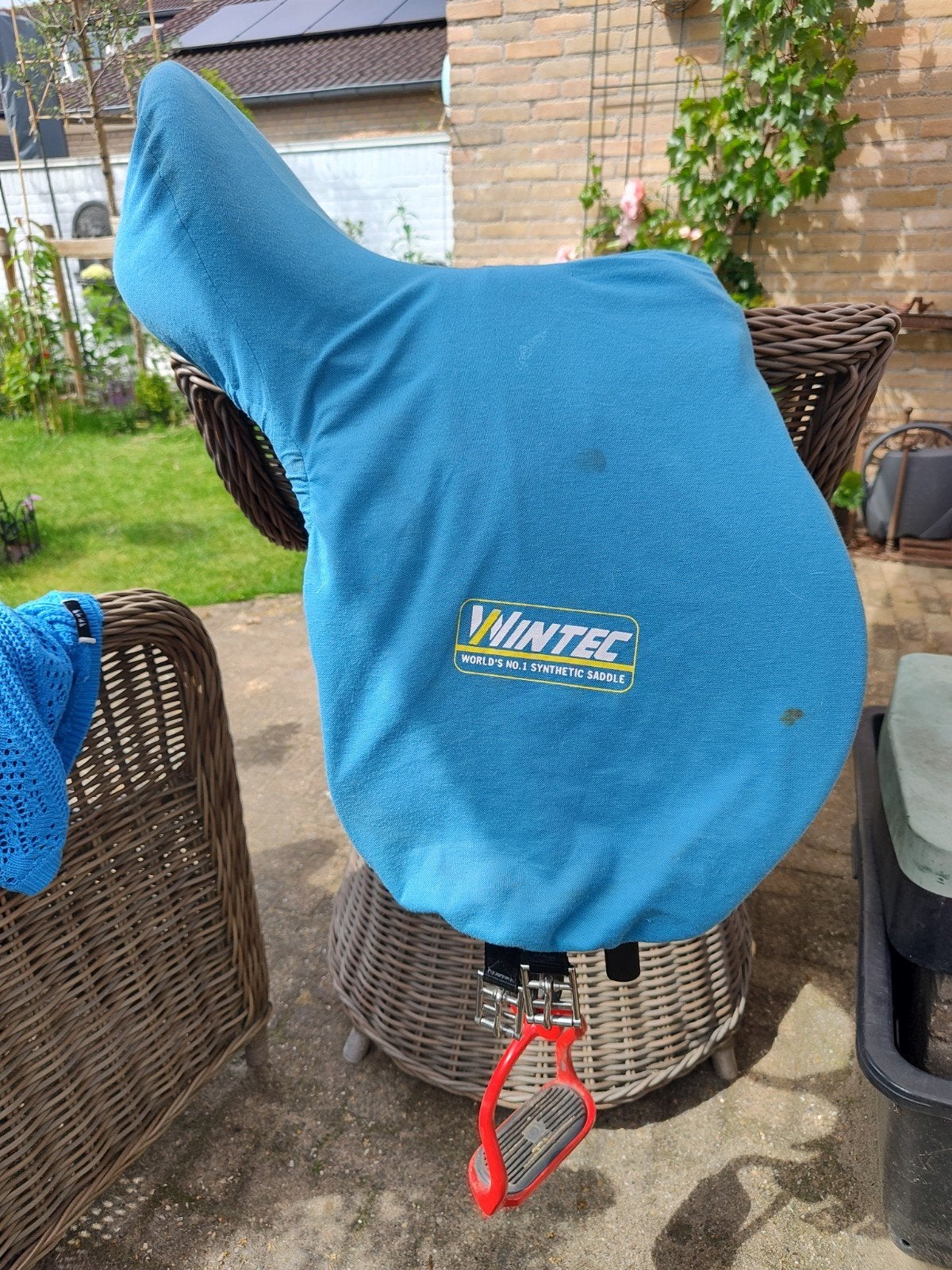 Wintec cair Bates veelzijdigheidszadel 17 inch, Dieren en Toebehoren, Ophalen of Verzenden, Gebruikt, Overige soorten