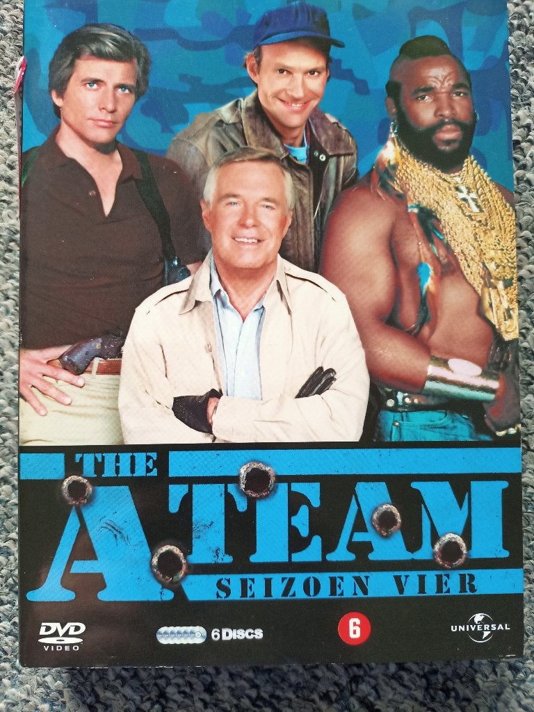 The A-Team seizoen 4; 6dvd box, Vanaf 12 jaar, Ophalen of Verzenden, Zo goed als nieuw, Actie en Avontuur