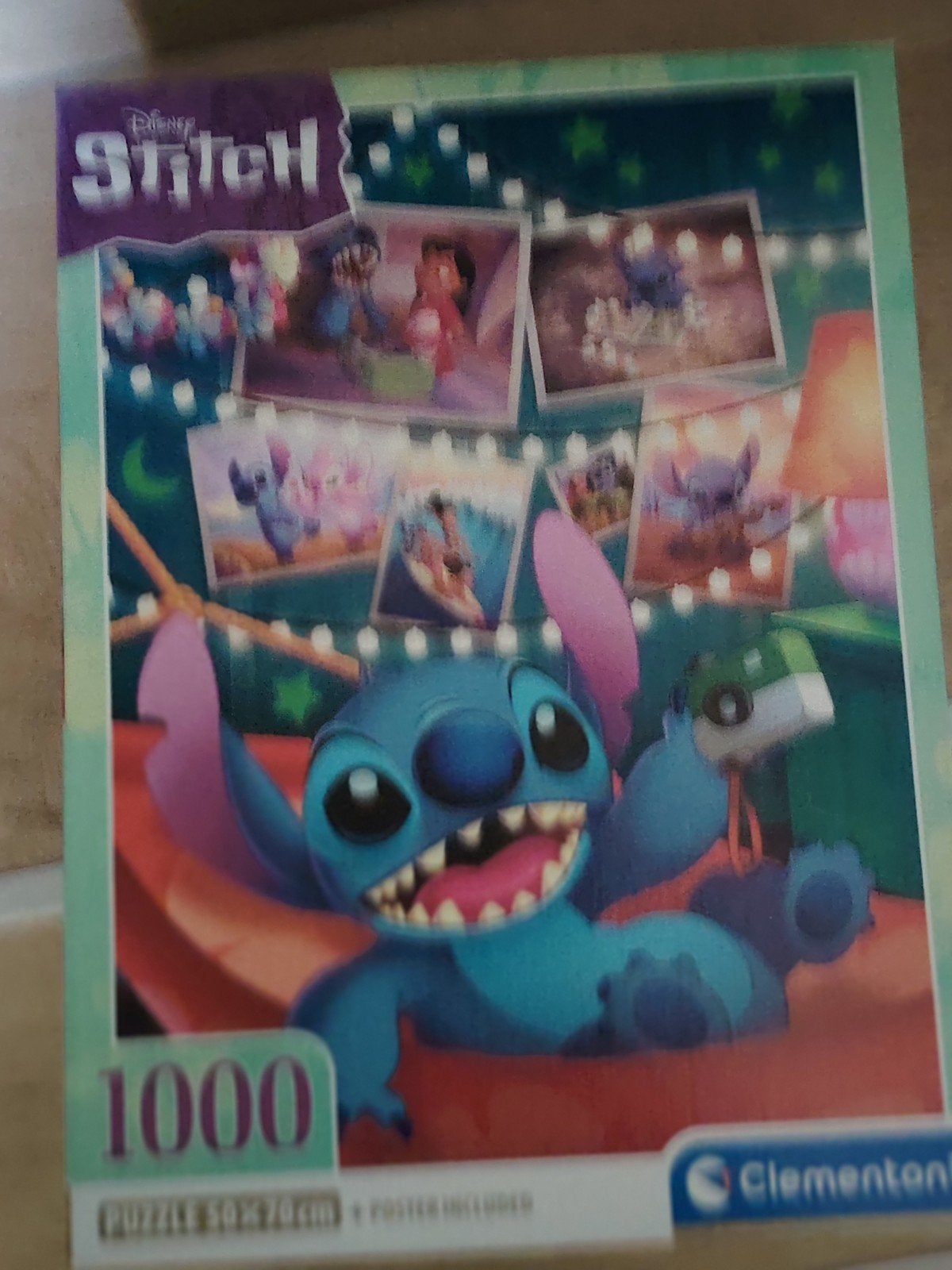 Disney Pixar Toy Story & Stitch Clementoni Puzzels, Ophalen of Verzenden, 500 t/m 1500 stukjes, Gebruikt, Legpuzzel