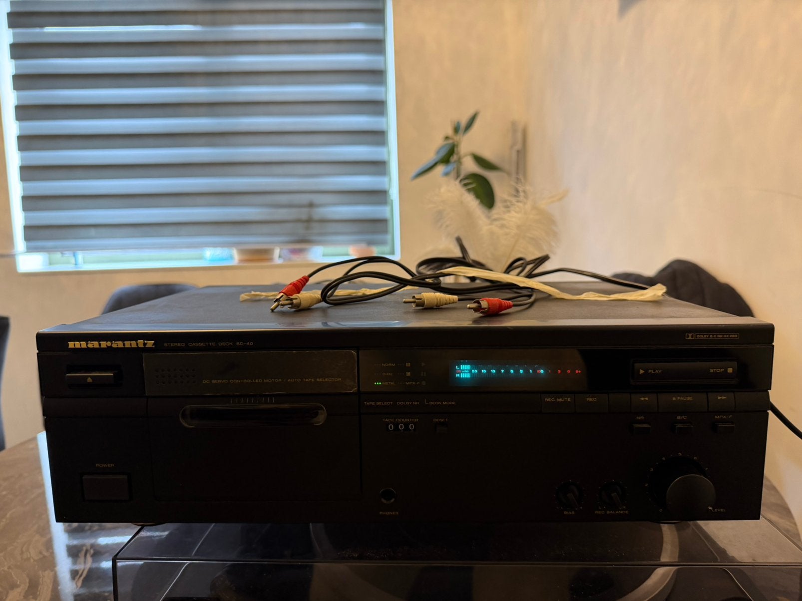 Marantz SD 40 Cassette Deck, Ophalen, Zo goed als nieuw, Onbekend