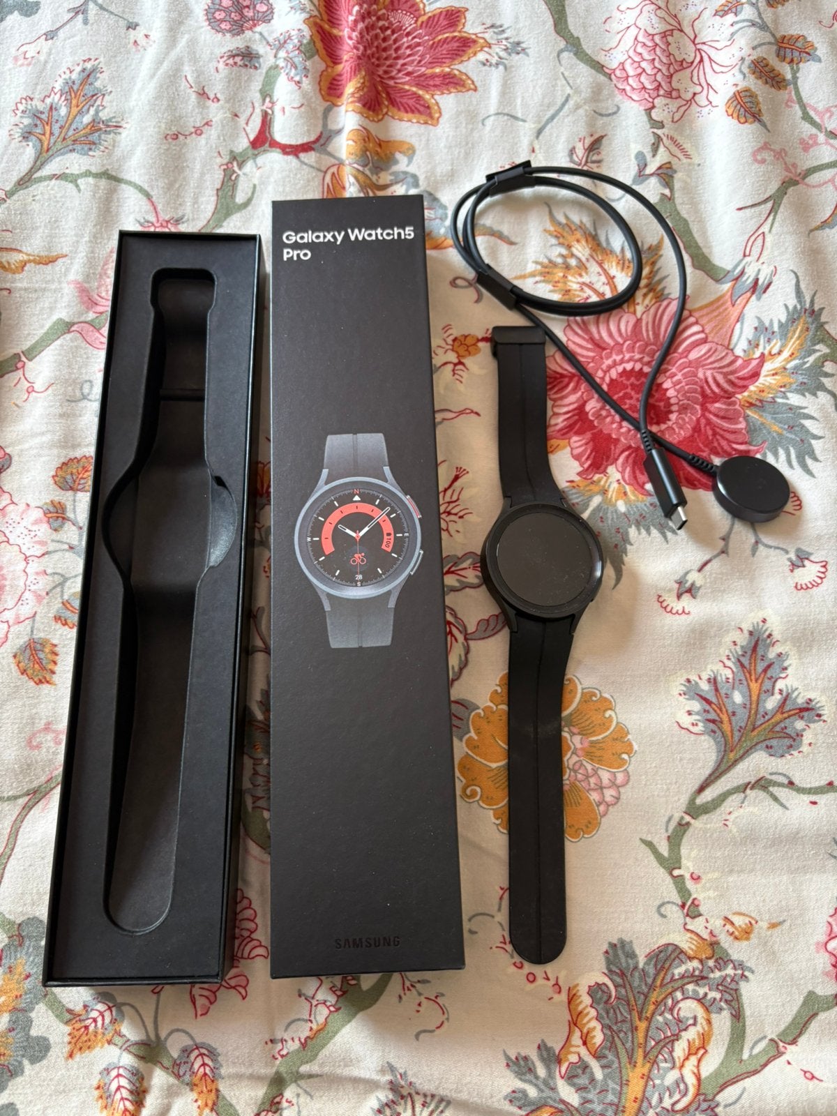 Nog een nieuwe galaxy watch 5 pro horloge, Ophalen, Nieuw, Polshorloge, Overige merken